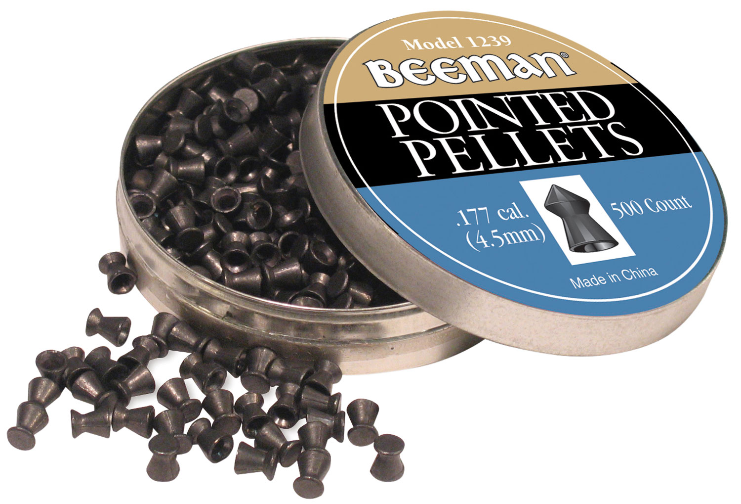 Beeman .177 Pointed Pellet, 500/pack - 1239 - Beeman