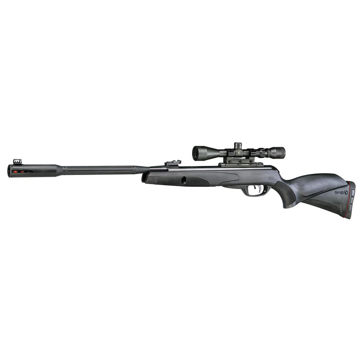 Gamo Outdoor Whisper Fusion Mach 1 .177 Break Open Air Rifle w/ 3-9x40mm Scope, Black - 6110063254 - Gamo Outdoor