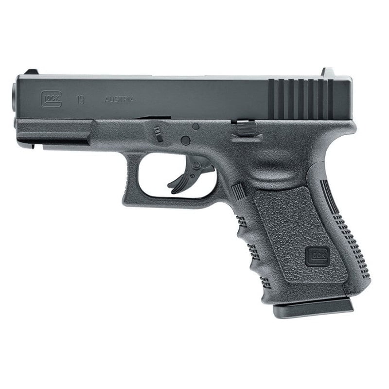 Glock G19 Gen3 .177 BB Air Pistol, Blk - 2255200