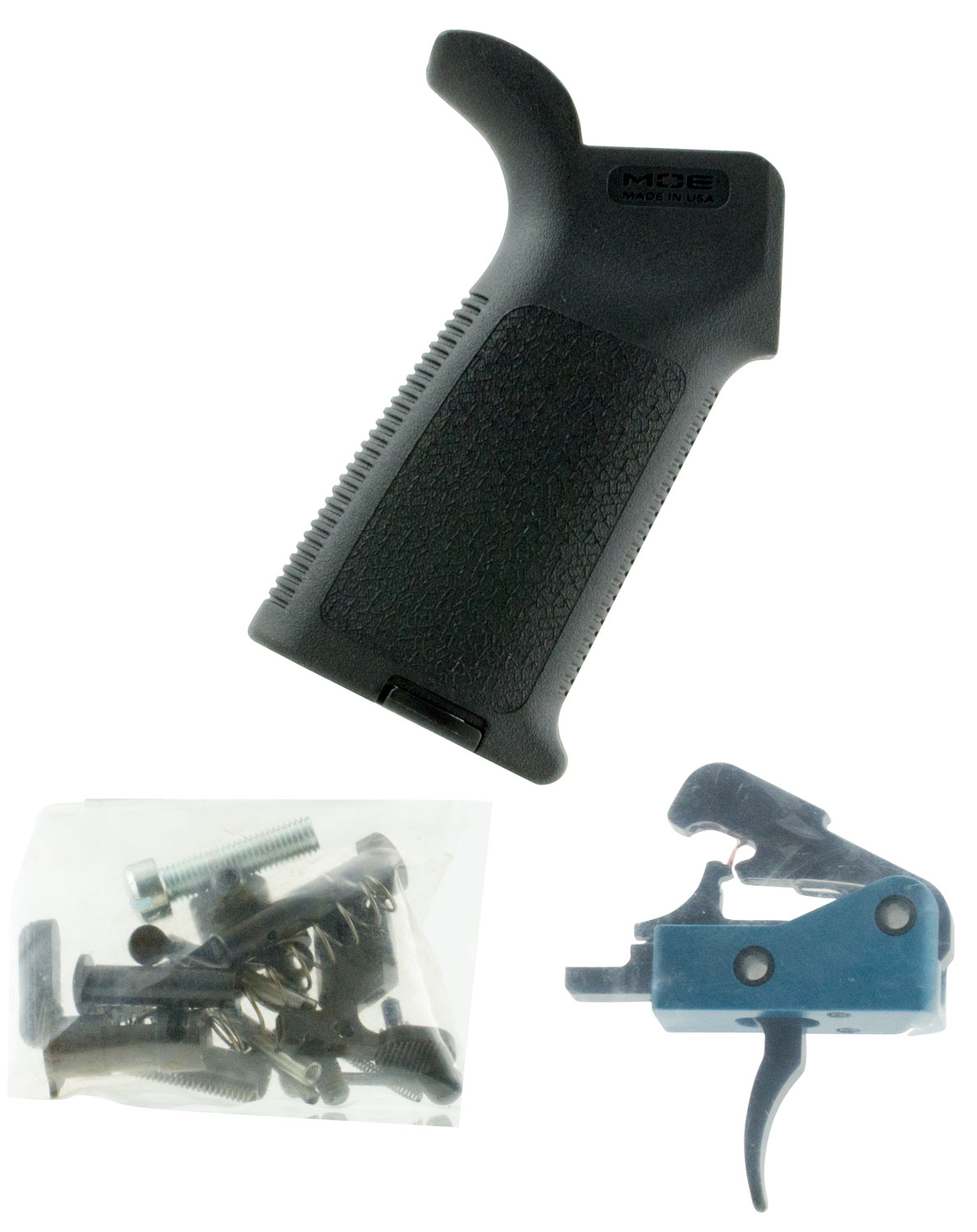 Black Rain Ordnance Lower Parts Kit - BRO-LPK-BLK