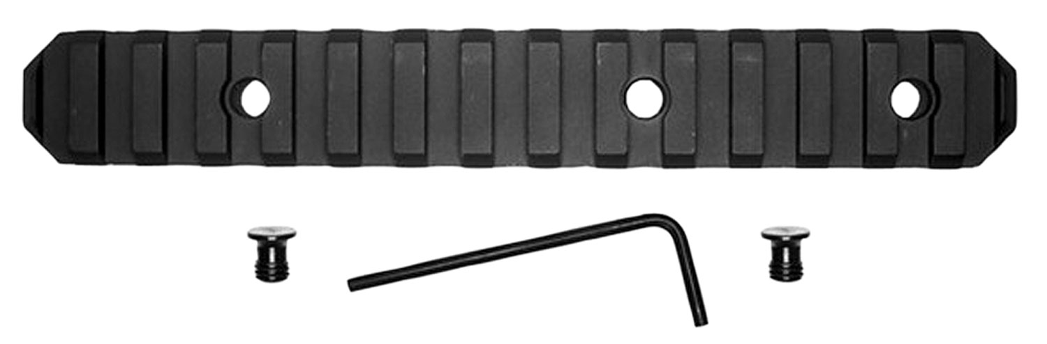 GrovTec KeyMod Aluminum 15-Slot Picatinny Rail, 6" L, Type III Anodized Black - GTSW230 - Grovtec Us Inc