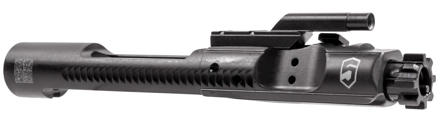 Phase 5 Complete Bolt Carrier Group for AR-15 Rifle, Chrome Lined Phosphate Black - BCGAR15 - Phase 5