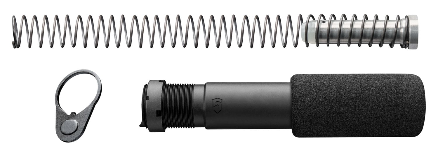 Phase 5 Buffer Tube Complete Assembly for AR-15 Pistol, Black - PBT-CA