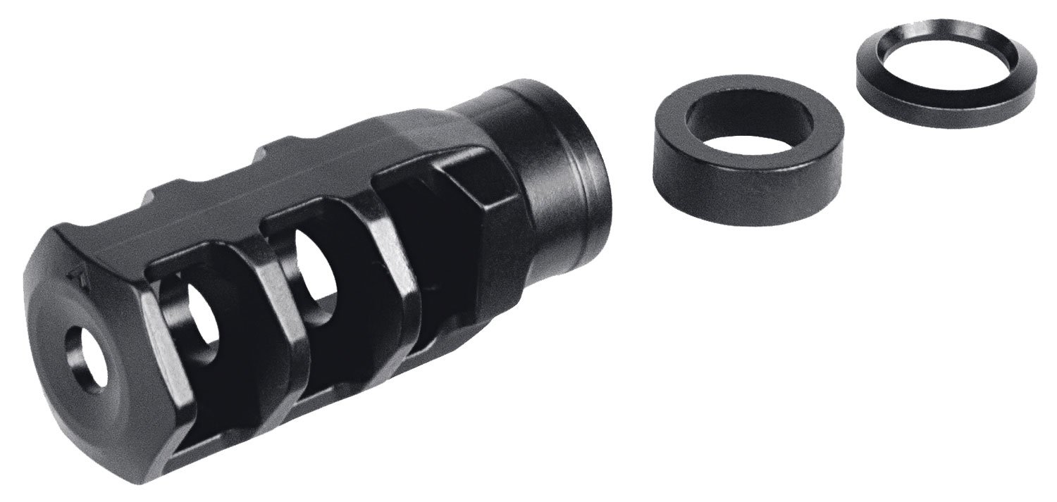 Sig Sauer Tread 1/2-28 3-Chamber Compensator, .223 Rem/5.56, Black - KITTRDCOMP - Sig Sauer