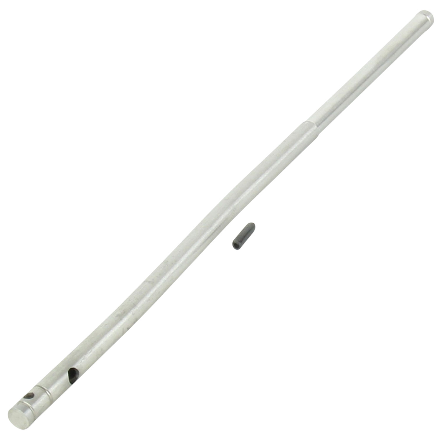 Tacfire Pistol-Length AR-15 Gas Tube w/ Roll Pin, Silver - MAR009 - Tacfire