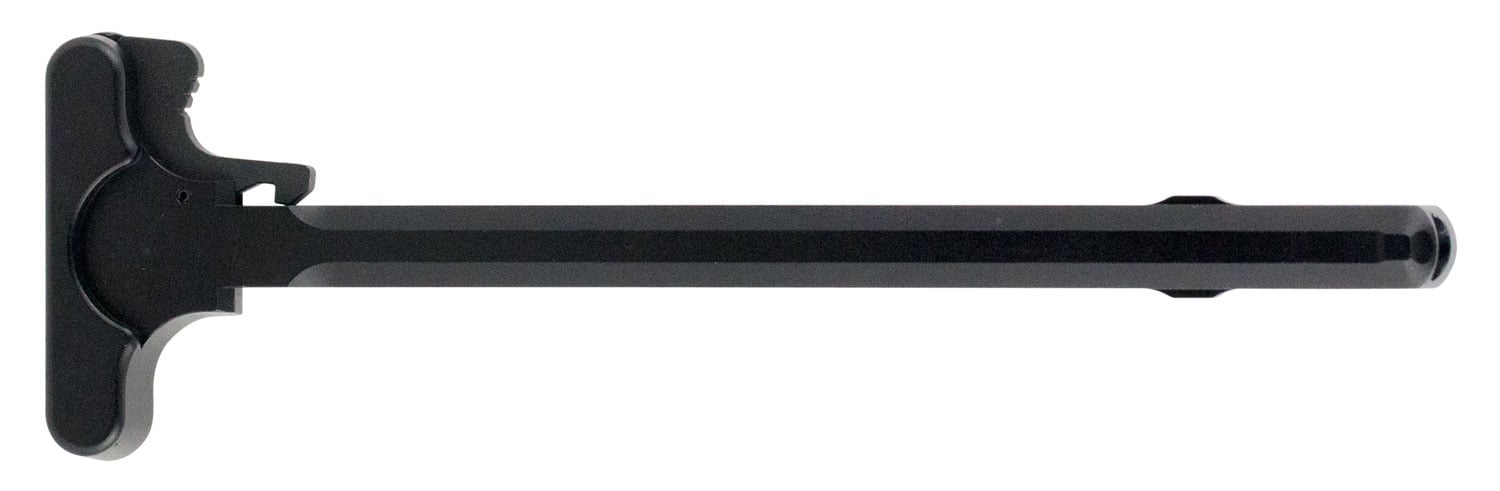 Tacfire Standard Charging Handle w/ Steel Latch, Hardcoat Anodized Black - MAR092 - Tacfire