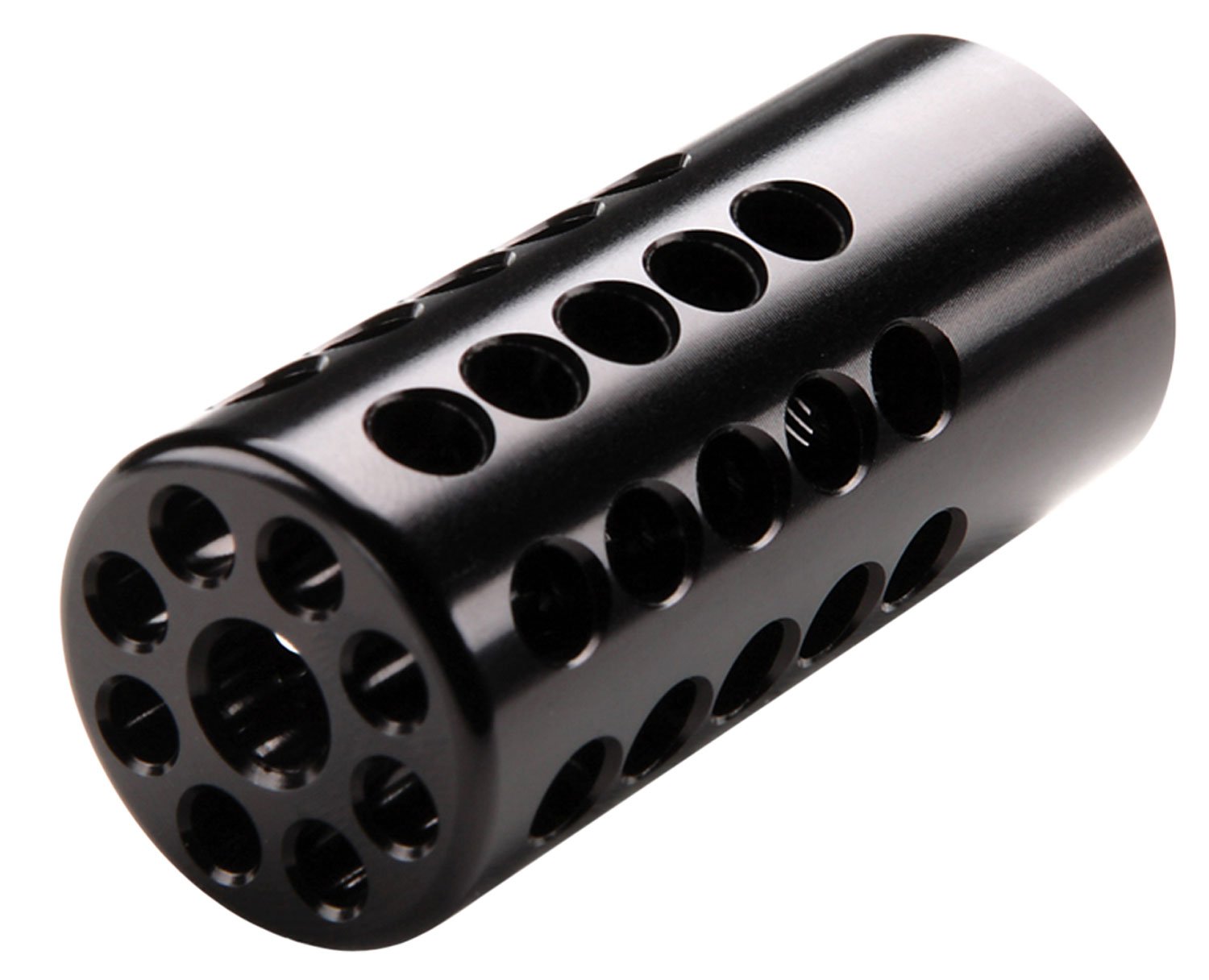 Tactical Solutions X-Ring 10/22 1/2-28 Compensator, .22, Glossy Black - 1022CMPBLK - Tactical Solutions