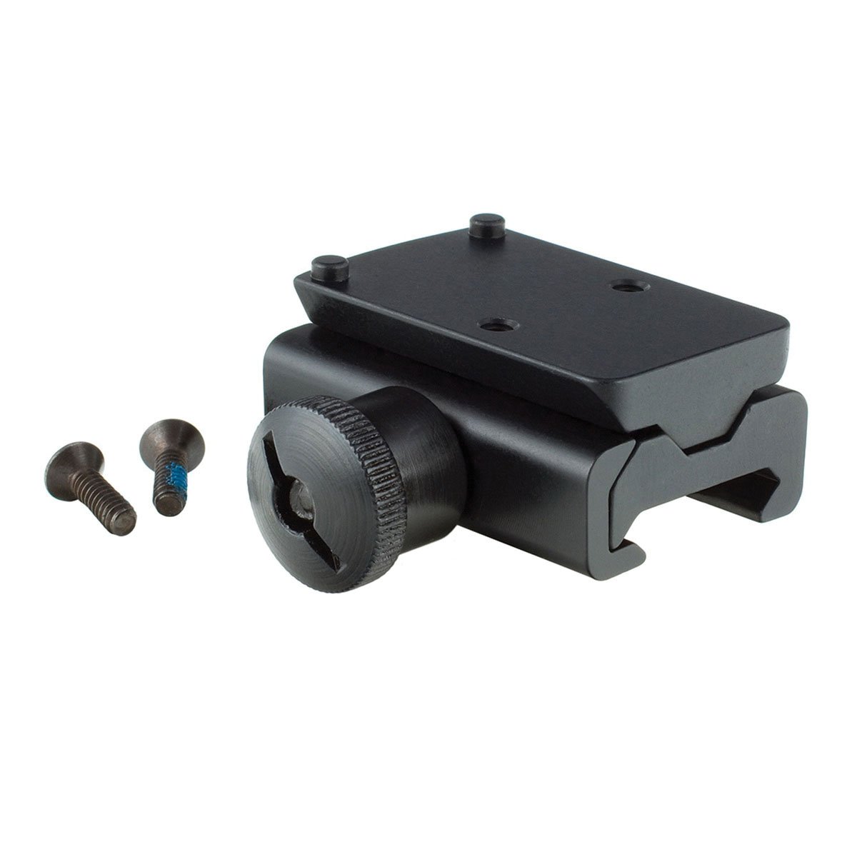 Trijicon Steel Low Weaver Rail Mount, Black - AC32006 - Trijicon