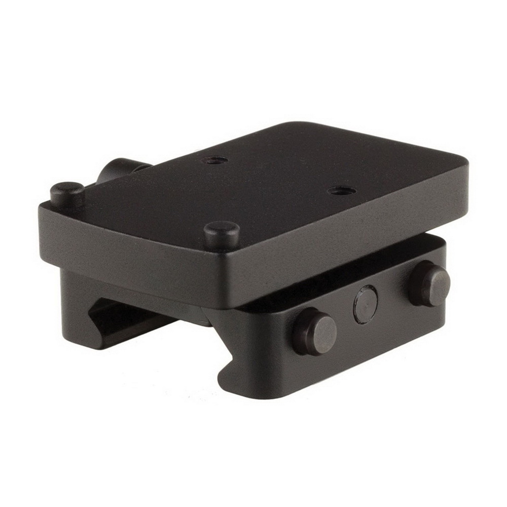 Trijicon SRO 7075 T6 Aluminum Quick Release Low Scope Mount, Anodized Matte Black - AC32076 - Trijicon