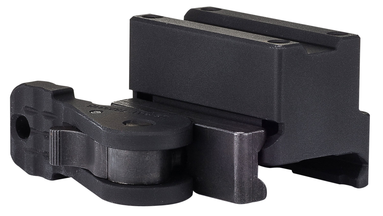 Trijicon Aircraft Grade Aluminum Levered Quick Release Full Co-Witness Mount, Anodized Matte Black - AC32083 - Trijicon