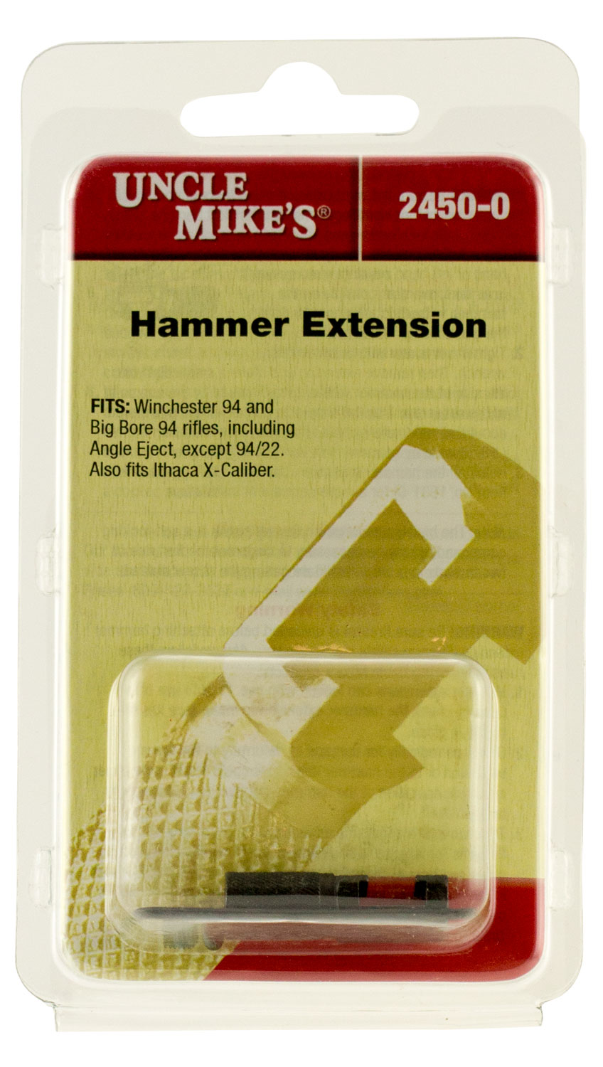 Uncle Mike's Hammer Extension for Winchester 94s and Big Bore 94s Including Angle Eject Models and Ithaca X-Caliber Rifles, Blue - 24500 - Uncle Mike's