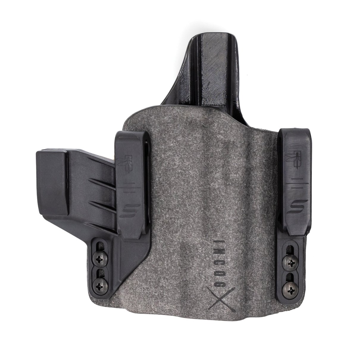 Safariland Incog-X S and W Shield EX IWB Holster RH Thermoplastic Gray - Discreet and Reliable Concealment Solution - INCOG-0-199-A-0-CX2-61 - Safariland