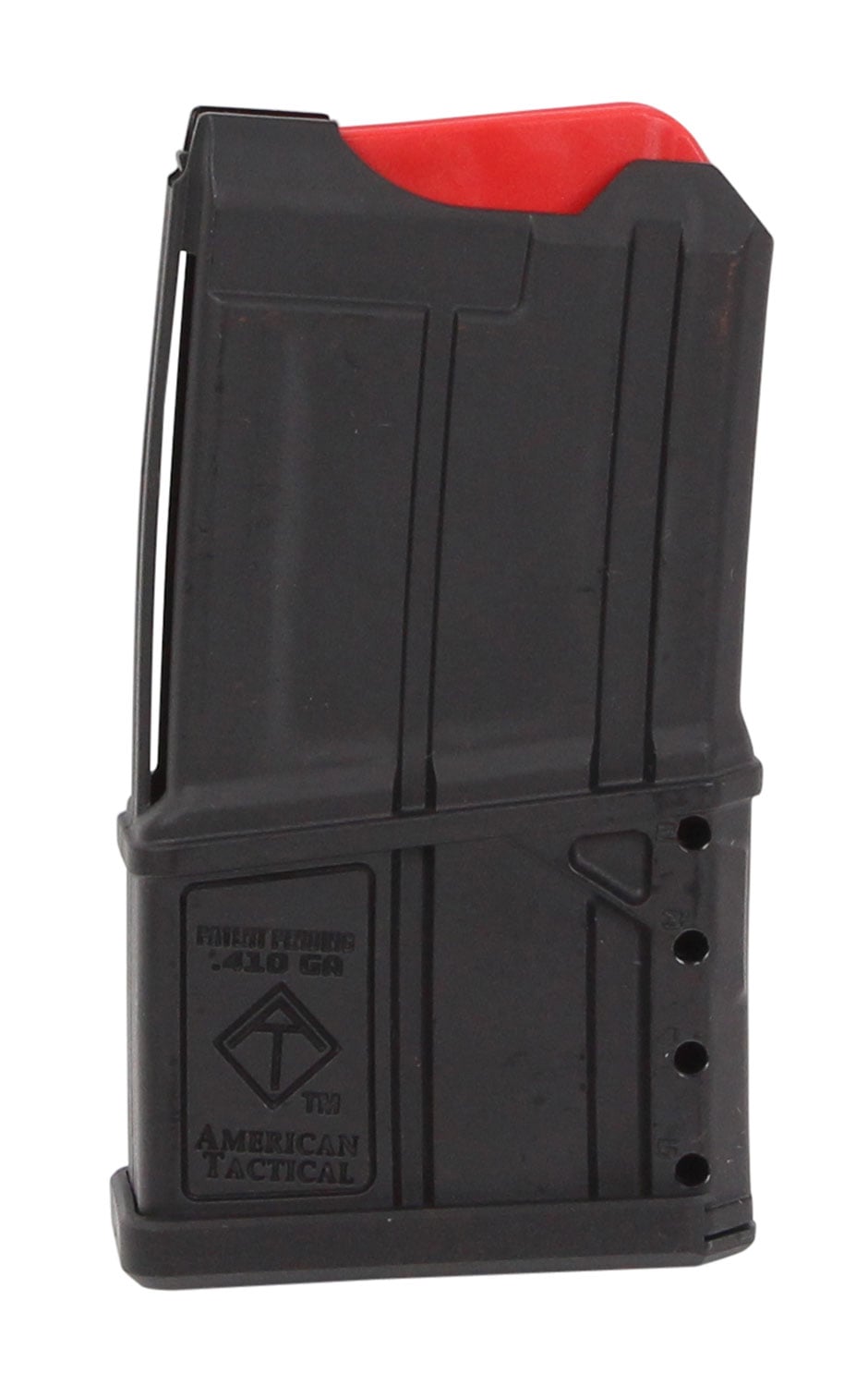 American Tactical 5 Round 410 Gauge Omni Hybrid Maxx Detachable Magazine, Black - M410GA5 - Ati