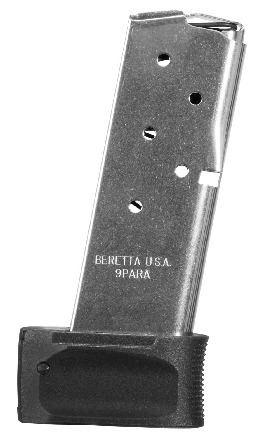 Beretta APX Carry Extended Floor Plate for 9mm 6 Rd, Black - JFAPXCARRY6EXT - Beretta