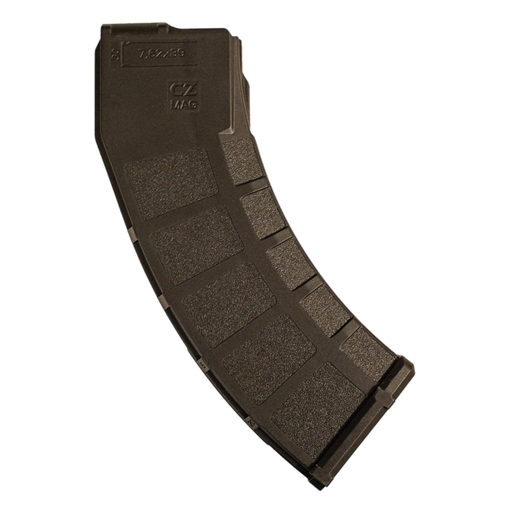 CZ-USA 30 Round 7.62x39mm Detachable Magazine, Black Translucent - 11385 - Cz