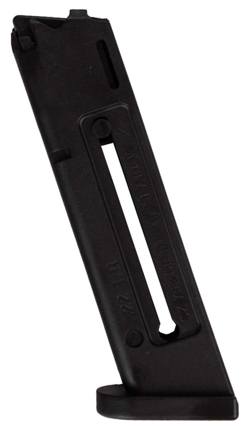 CZ-USA 10 Round .22lr 75 Shadow 2 Kadet Detachable Magazine, Black - 11613