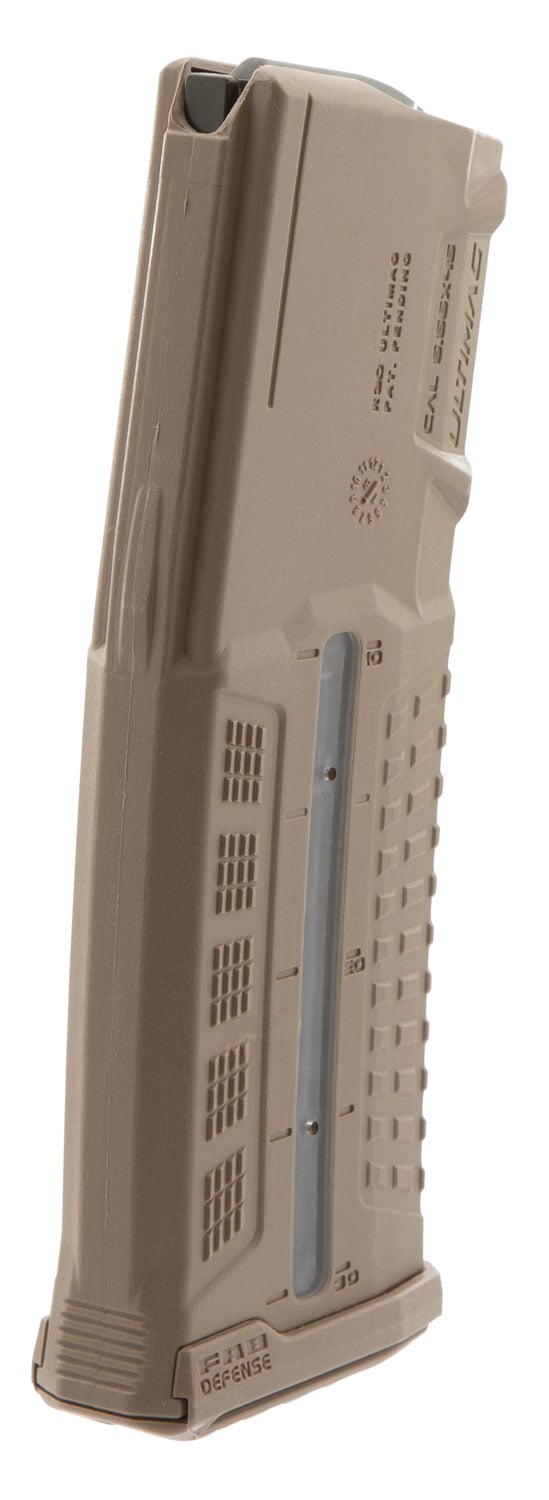 Fab Defense Ultimag 30R 30 Round .223 Rem/5.56 Detachable Magazine, Flat Dark Earth - FX-UMAGR30T - Fab Defense