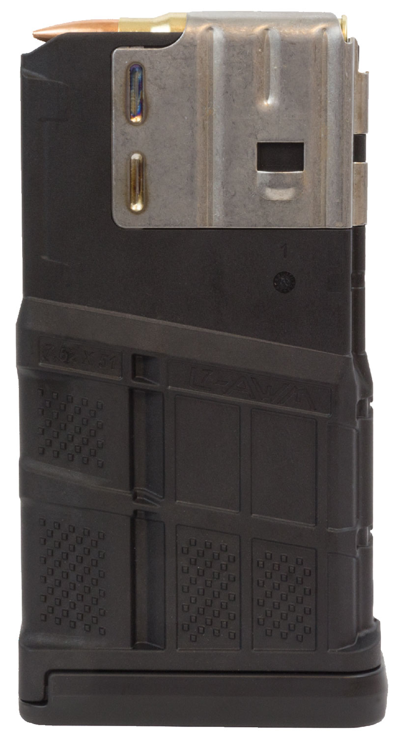 Lancer Systems L7AWM 20 Round .308 Win/7.62 AR-10 Magazine, Black - L7-20-BLK - Lancer Systems