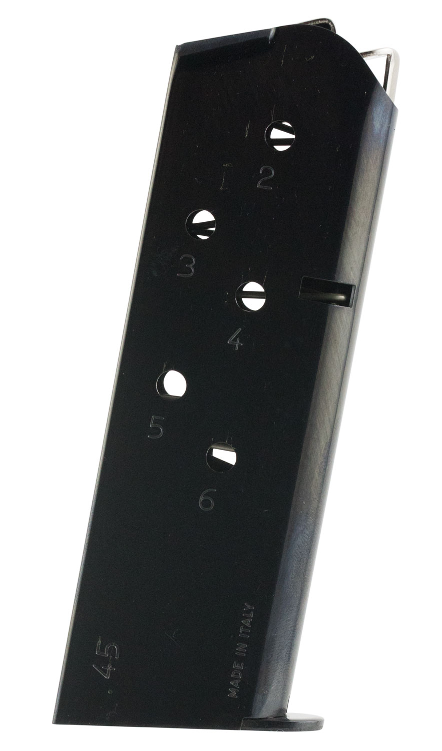 Mec-Gar 6 Round .45 ACP Standard Detachable Magazine, Blue - MGCO4506B