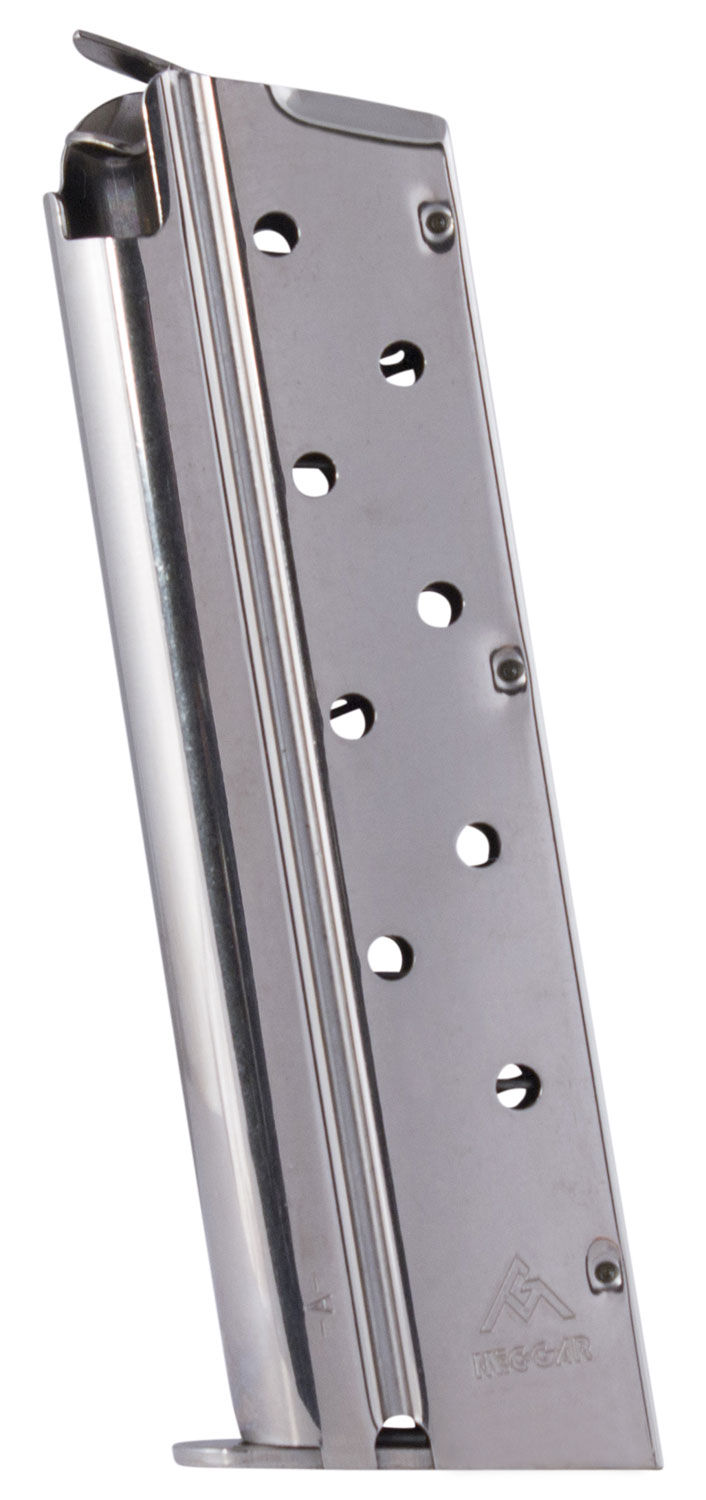 Mec-Gar 9 Round 9mm Standard Detachable Magazine, Nickel - MGCGOV9LN - Mec-Gar