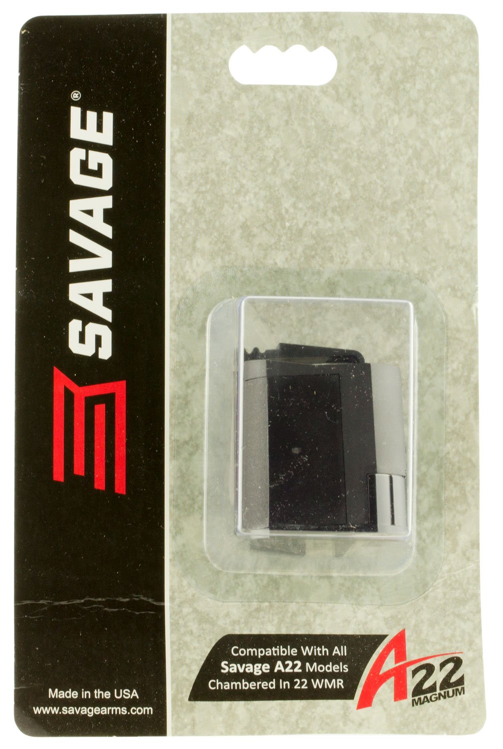 Savage Arms 10 Round .22 WMR A22/B22 Detachable Magazine, Black - 47205 - Savage Arms