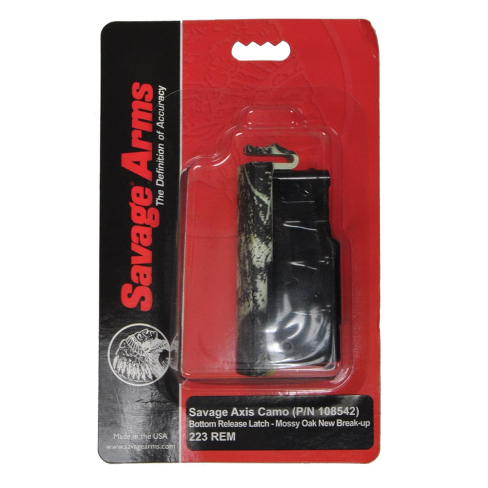 Savage Arms 4 Round .223 Rem/.204 Ruger Detachable Magazine, Matte Blue - 55155