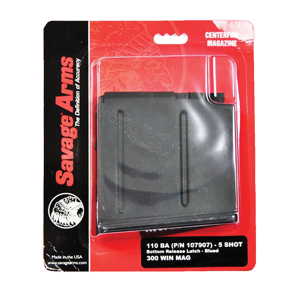 Savage Arms 5 Round .338 Lapua Detachable Magazine, Matte Blue - 55190 - Savage Arms