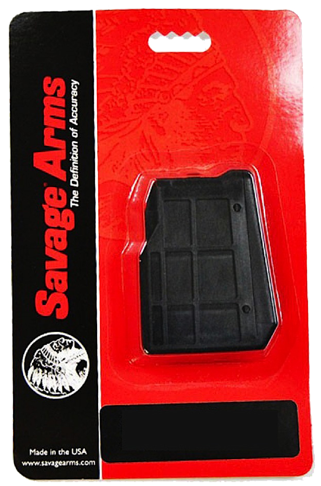 Savage Arms 4 Round .17 Hornet Detachable Magazine, Synthetic/Black - 55250 - Savage Arms