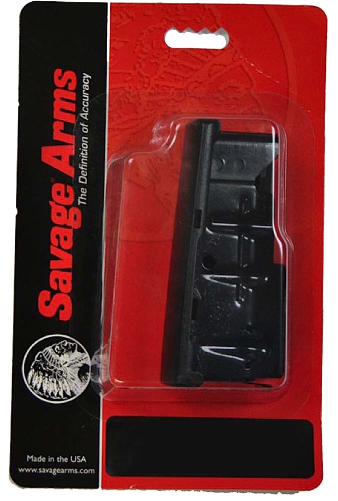 Savage Arms 4 Round .6.5x284 Norma 110/111 Detachable Magazine, Matte Blue - 55260