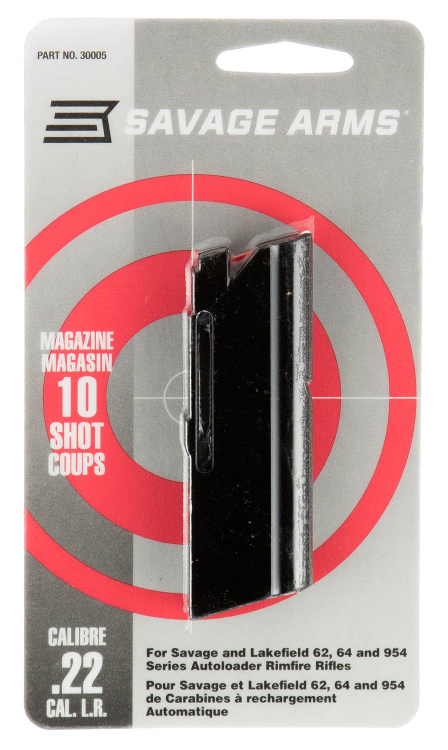 Savage Arms 10 Round .22lr 64 Detachable Magazine, Blue - 30005 - Savage Arms