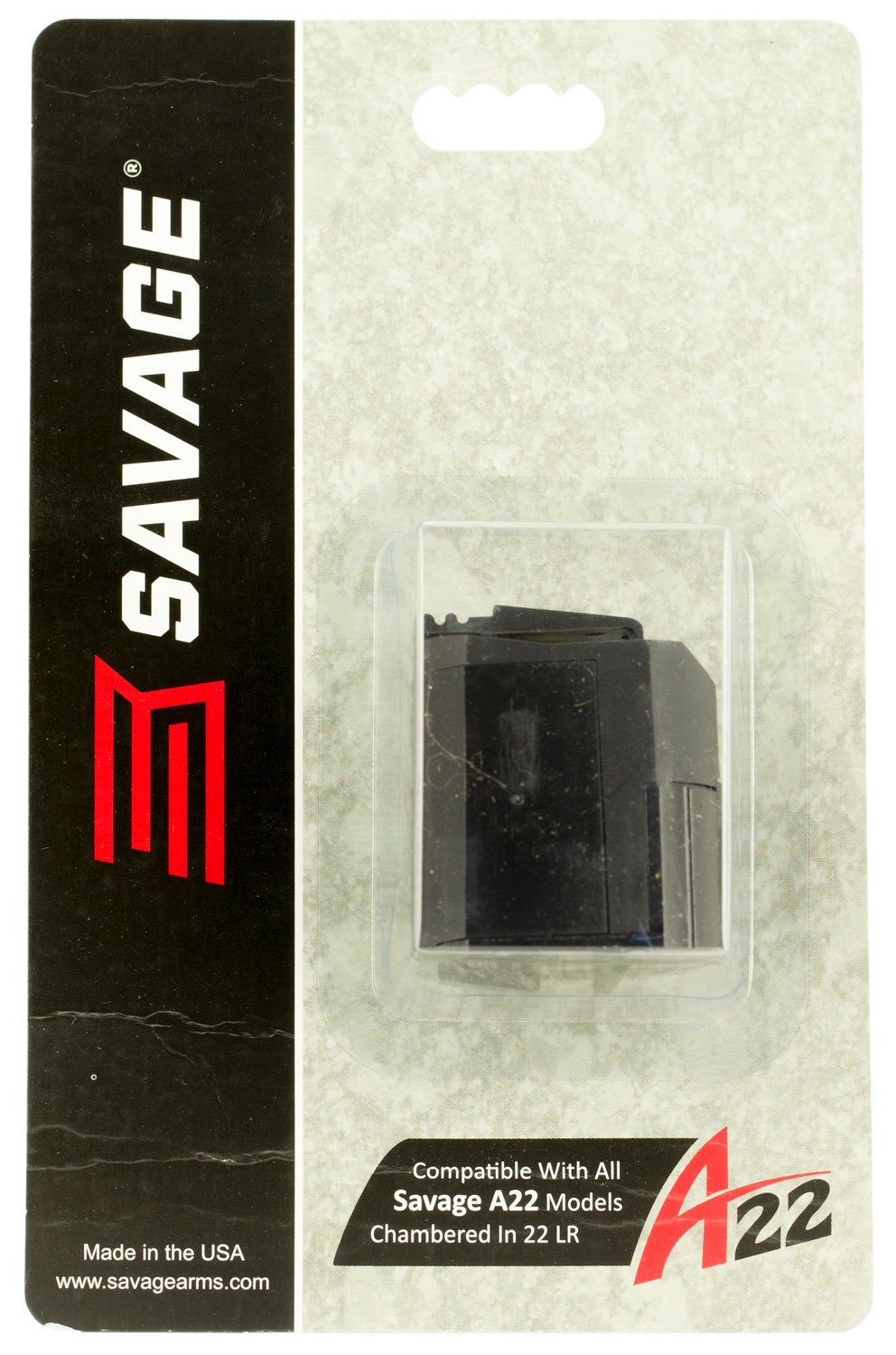 Savage Arms 10 Round .22lr A22/B22 Detachable Magazine, Black - 90023 - Savage Arms