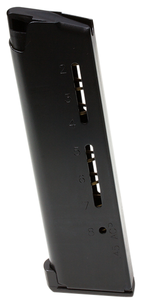 Wilson Combat 8 Round .45 ACP +P Detachable Magazine, Black - 500BCHD - Wilson Combat