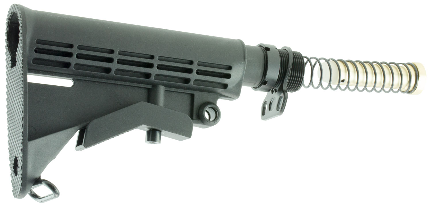 Aim Sports Aluminum/Polymer 6-Position Collapsible Stock, Black - ARSTKC-C - Aim Sports Inc