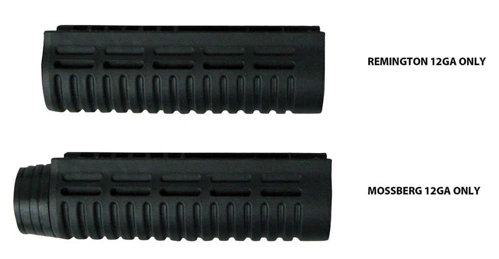 Phoenix Technology Glass Filled Nylon Standard Forend for Mossberg 500/590 Shotgun, Black - MSF11201B - Phoenix Arms