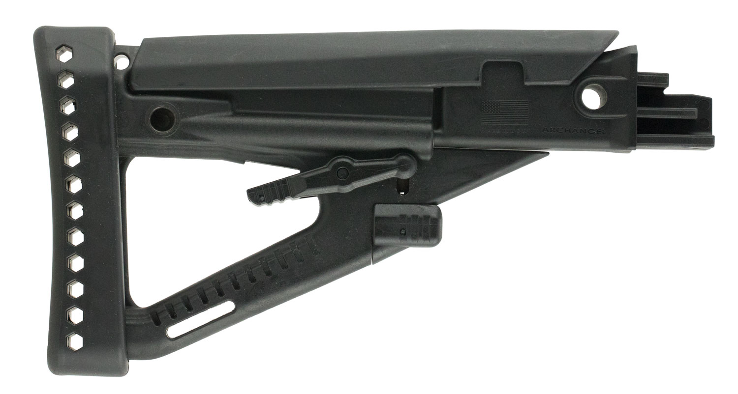 ProMag Archangel OPFOR Polymer 4-Position Adjustable Buttstock, Black - AA123