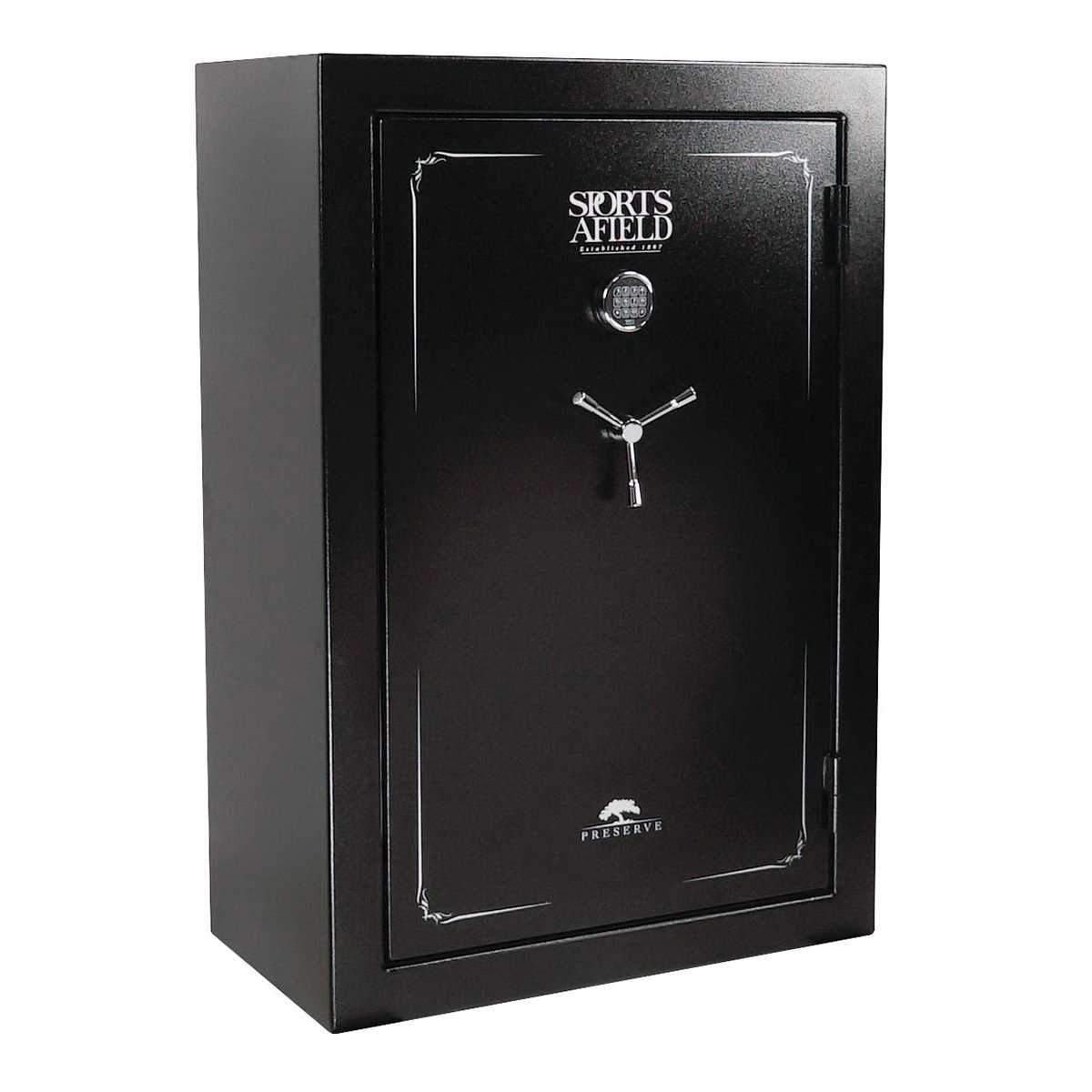 SA Consumer Products Preserve Series Fire Rated Gun Safe, Textured Black, 59" x 40" x 22" - SA5940P - Sports Afield