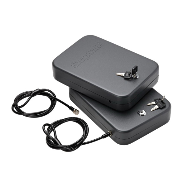SnapSafe 2-Pack Keyed Alike Lock Box, X-Large, Black - 75211 - Snapsafe