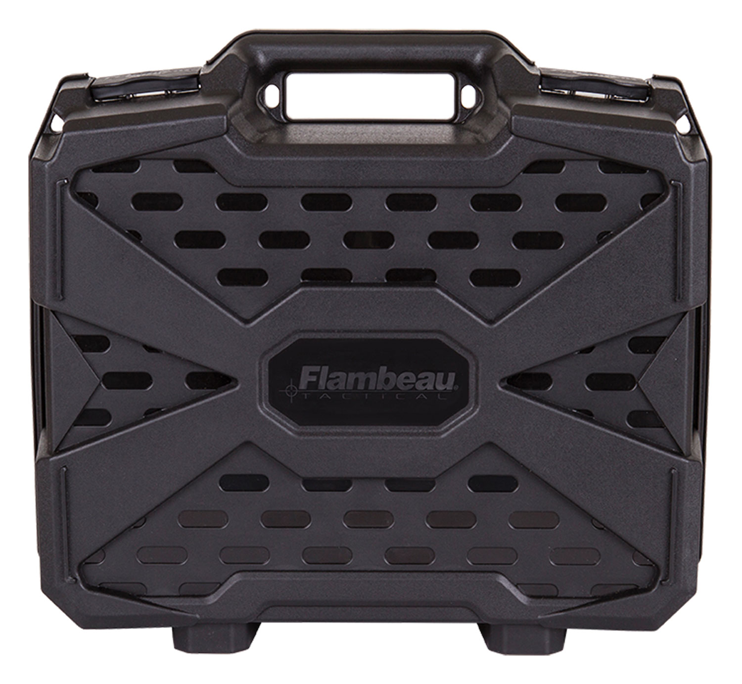 Flambeau Double Deep Tactical Pistol Case, Black - 1511DDP