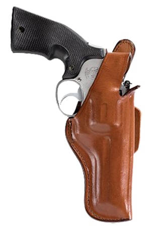Bianchi 5BHL Thumbsnap Right Hand 6.5" Astra 357 Holster, Plain Tan - 10323