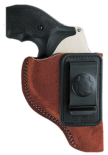 Bianchi Model 6 Left Hand 2" Charter Arms Ultra Lightweight Inside-The-Waistband Holster, Rust Suede Tan - 10381 - Bianchi