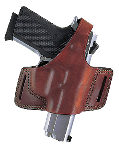 Bianchi 5 Black Widow Right Hand 9mm/.40 Auto Glock 17/19/22 Holster, Plain Tan - 15190