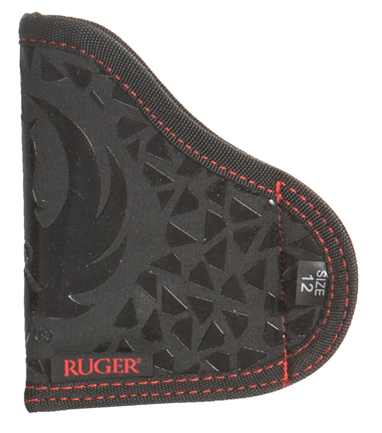 Allen Size 12 Right Hand Ruger LCP/LCP II Stash Holster, Black/Red - 27212 - Allen