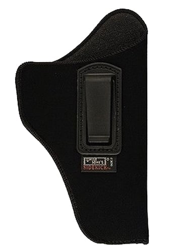 Uncle Mike's Size 0 Left Hand 2" to 3" Small/Medium Autos Inside-The-Pant Holster w/ Retention Strap, Textured Black - 76002 - Uncle Mike's