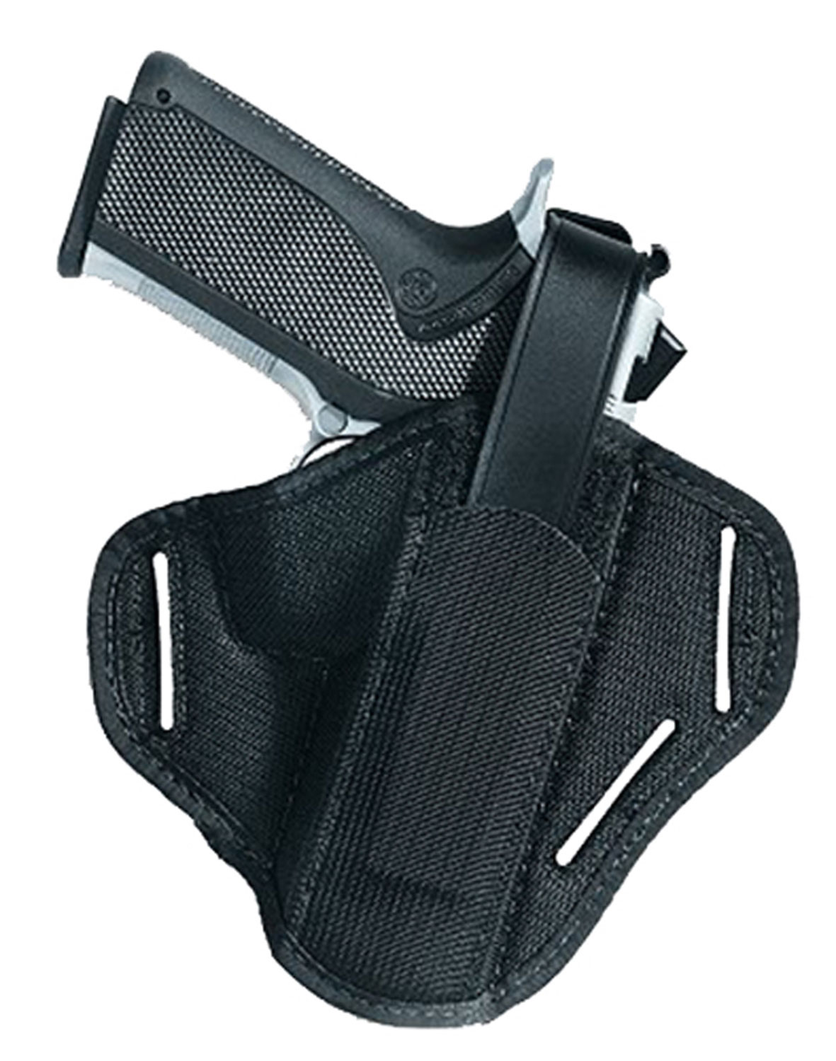 Uncle Mike's Hiddenhammer Super Size 15 Ambidextrous Hand 3.75" to 4.5" Large Autos Holster, Textured Black - 86150 - Uncle Mike's