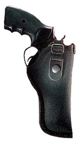 Uncle Mike's Gun Mate Size 34 Right Hand 4" to 6.5" Medium/Long Frame Hip Holster, Textured Black - 21034 - Uncle Mike's