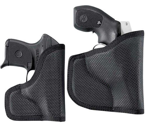DeSantis Gunhide Nemesis Right Hand Colt Mustang Holster, Smooth Black - N38BJP6Z0 - Desantis Gunhide
