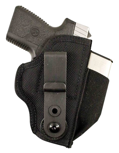 DeSantis Gunhide Tuck-This II Ambidextrous Hand Colt Officer Inside-The-Waistband Concealment Holster, Textured Black - M24BJD6Z0