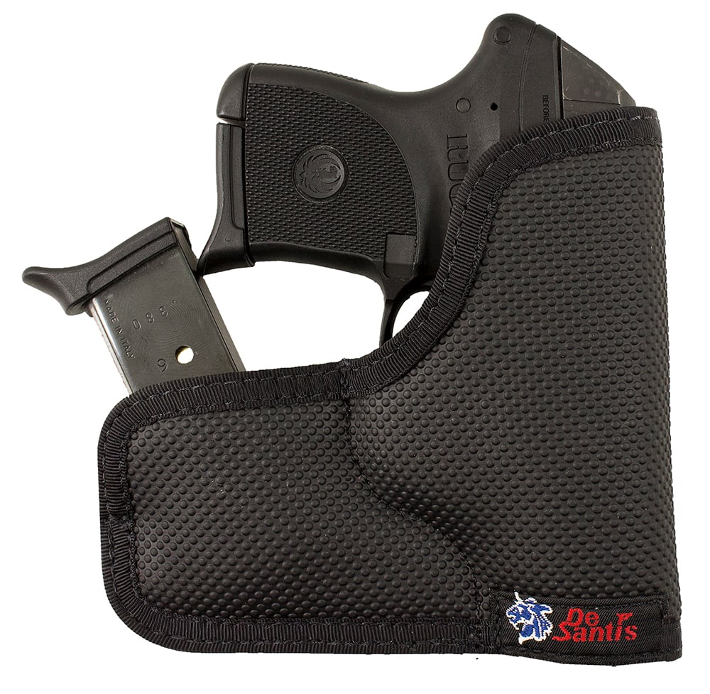 DeSantis Gunhide Ammo Nemesis Ambidextrous Hand S&W J Frame 2" Inside-The-Pocket Holster, Black - M33BJN3Z0 - Desantis Gunhide