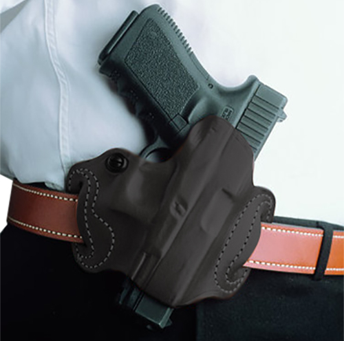 DeSantis Gunhide Thumb Break Mini Slide Right Hand Kel-Tec PMR30 Holster, Smooth Black - 085BAZ9Z0