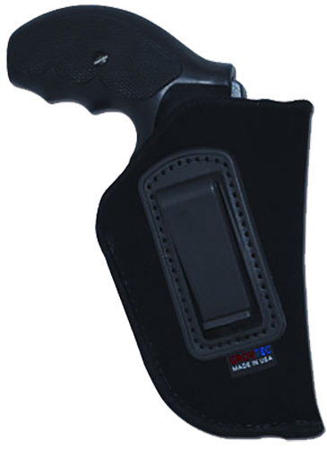 GrovTec Size 01 Right Hand 3" to 4" Medium Semi Autos Inside-The-Pant Holster, Smooth Black - GTHL14101R - Grovtec Us Inc